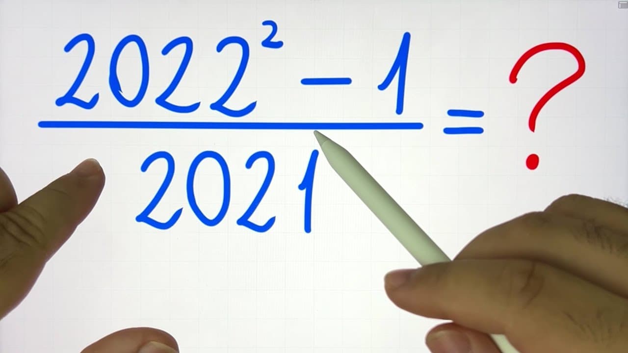 Thumbnail: 🤯 MATEMÁTICA BÁSICA DESBUGADA (2022²-1)/2021 Você consegue resolver essa expressão numérica?