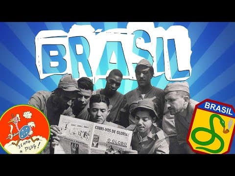 Thumbnail da aula: A CAMPANHA DO BRASIL NA SEGUNDA GUERRA MUNDIAL