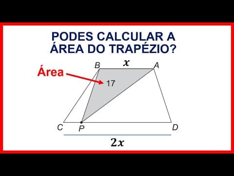 Thumbnail da aula: Área do Trapézio (OBMEP) 🏆 QUESTÕES OLÍMPICAS 🏆 #4