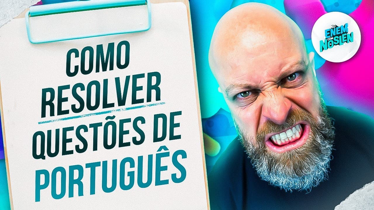 Thumbnail: PASSO a PASSO QUESTÕES ENEM #NoENEMComNoslen | Professor Noslen