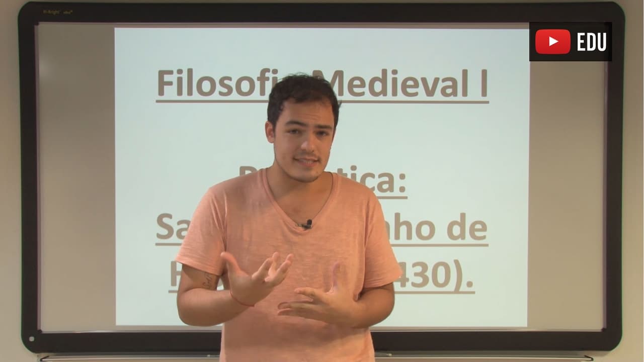 Thumbnail: Videoaulas Poliedro | Filosofia medieval I: Santo Agostinho