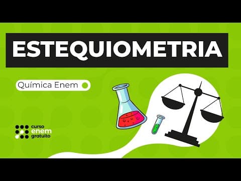 Thumbnail da aula: ESTEQUIOMETRIA | Química para o Enem | Felipe Sobis