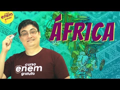 Thumbnail da aula: GEOGRAFIA DO CONTINENTE AFRICANO | Resumo de Geografia para o Enem. Professor Raphael Carrieri