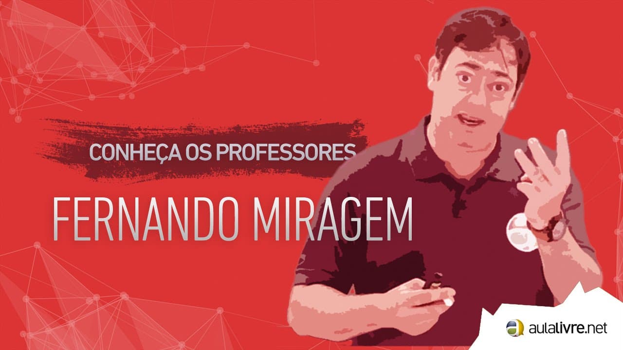 Thumbnail: Conheça os Professores #18 - Fernando Miragem - Matemática - Matrizes