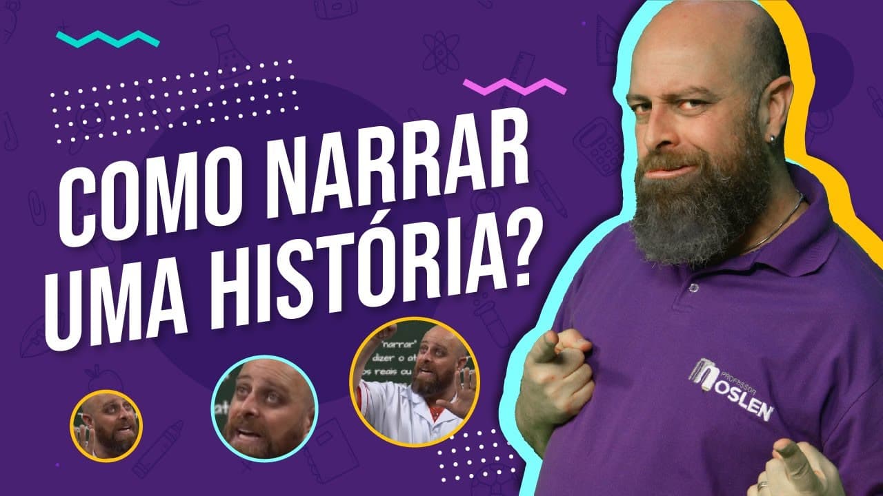 Thumbnail: NARRATIVA, como fazer? [Prof. Noslen]