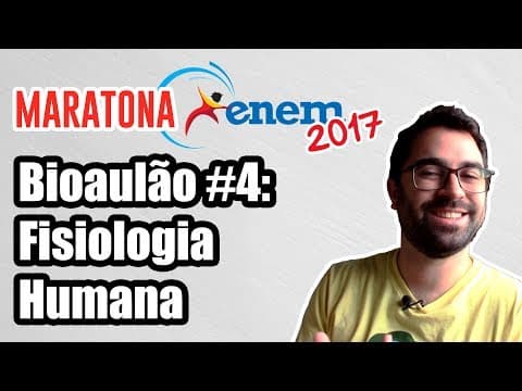 Thumbnail da aula: Circulação, sangue, urina e diabetes (Bioaulão #4) - Maratona ENEM 2017