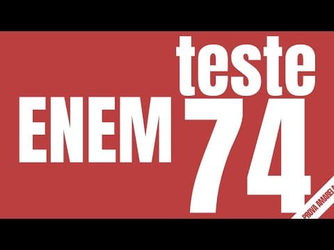 Thumbnail da aula: História no ENEM: q. 74
