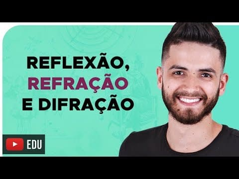 Thumbnail da aula: REFLEXÃO, REFRAÇÃO E DIFRAÇÃO – DICA ENEM – Prof. Thales
