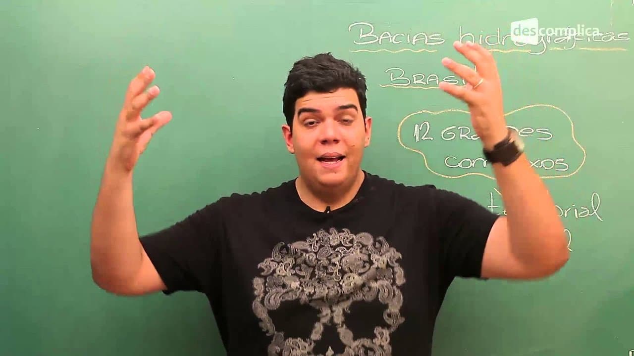 Thumbnail: Bacias Hidrográficas Brasileiras - O que estudar para o Enem? Geografia | Descomplica