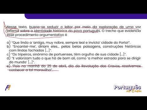 Thumbnail da aula: ENEM 2020 -  INTERPRETAÇÃO E INFERÊNCIA DE TEXTOS | Relatos de viagem: nas curvas da Nacional 222...