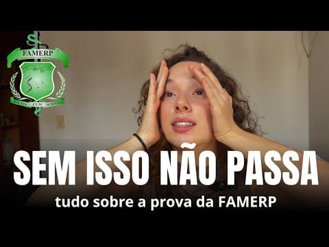 Thumbnail da aula: Como passei em medicina na FAMERP