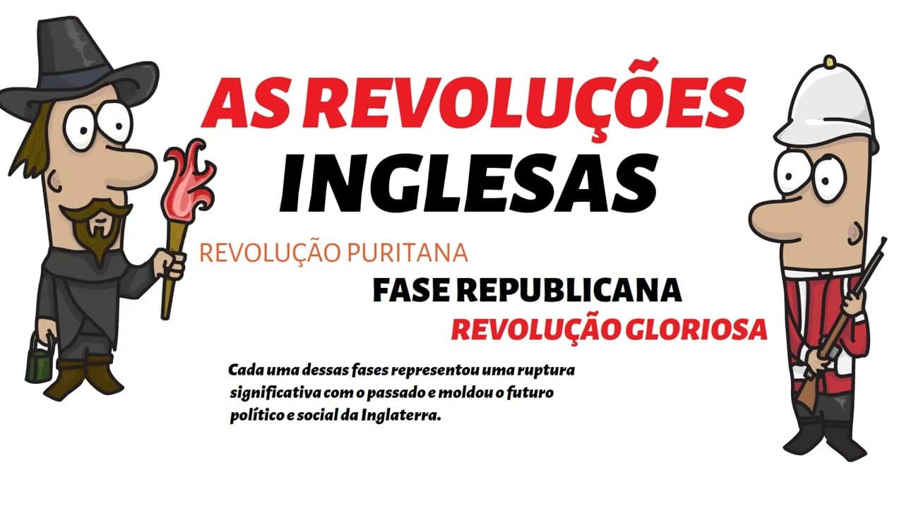 Thumbnail: AS REVOLUÇÕES INGLESAS #revolucões