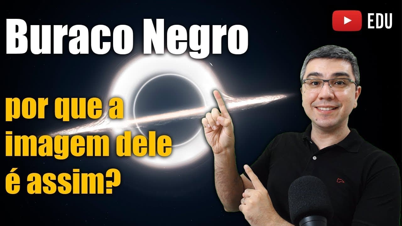 Thumbnail: Física da imagem do buraco negro PARTE 1