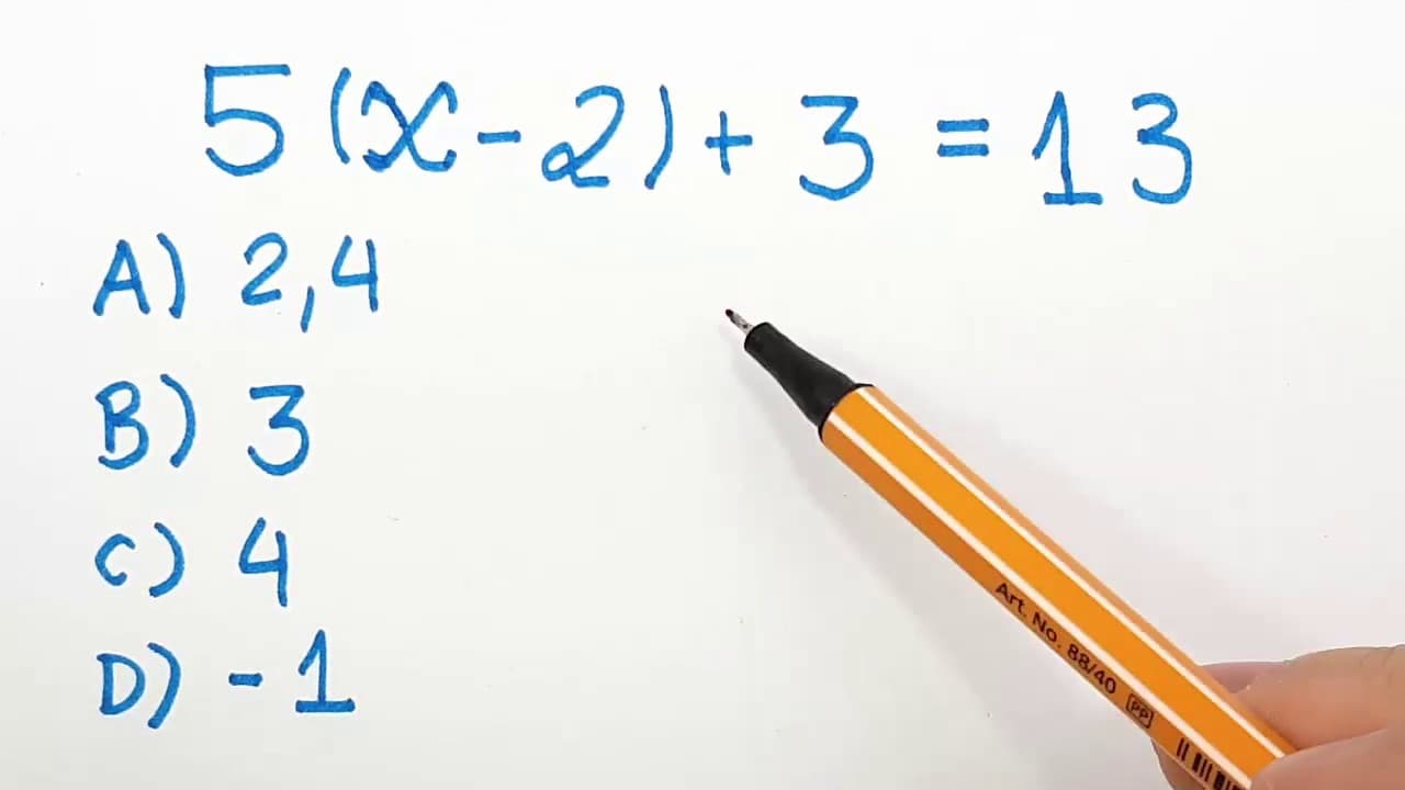 Thumbnail: 🔥 HELP MATEMÁTICA BÁSICA - Desafios - Equação do 1º Grau #41 🔥