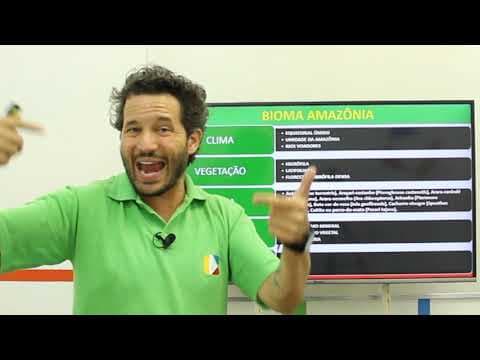 Thumbnail da aula: Geografia - Bioma da Amazônia   Parte I