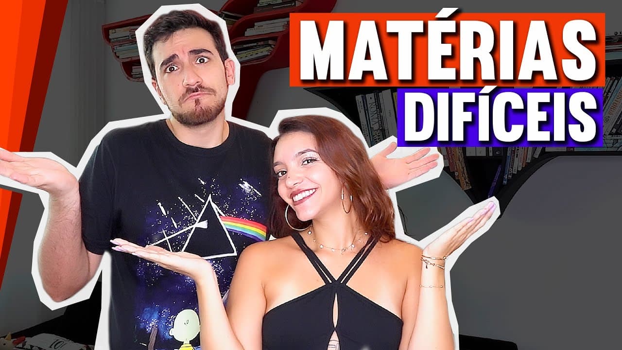 Thumbnail: Como estudar (E APRENDER) matérias DIFÍCEIS - ft. Débora Aladim