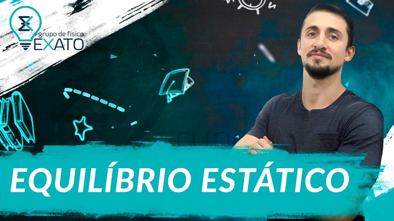 Thumbnail: RESOLVIDA - (UFMG) Um homem equilibra verticalmente um bloco, comprimindo-o contra uma parede, co...