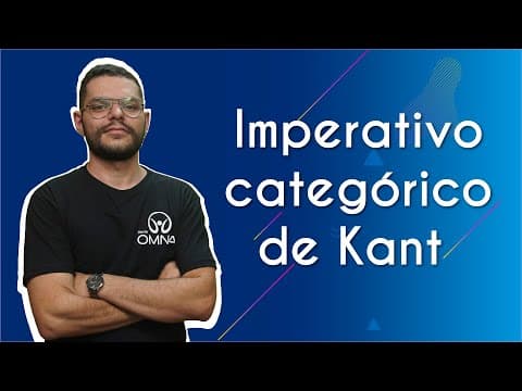 Thumbnail da aula: Imperativo categórico de Kant - Brasil Escola