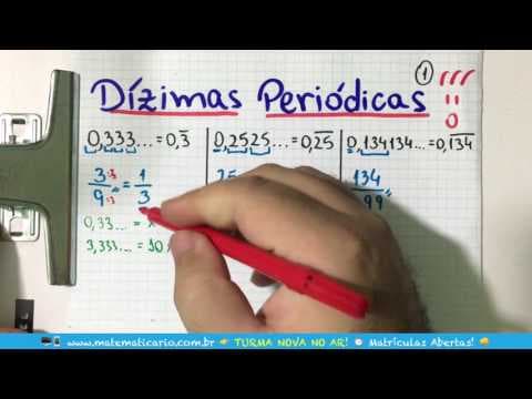 Thumbnail da aula: ⏱ FRAÇÃO GERATRIZ DE DÍZIMAS PERIÓDICAS SIMPLES 👉 Minuto Matemática