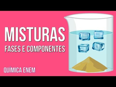 Thumbnail da aula: MISTURAS: fases e componentes | RESUMO DE QUÍMICA PARA O ENEM