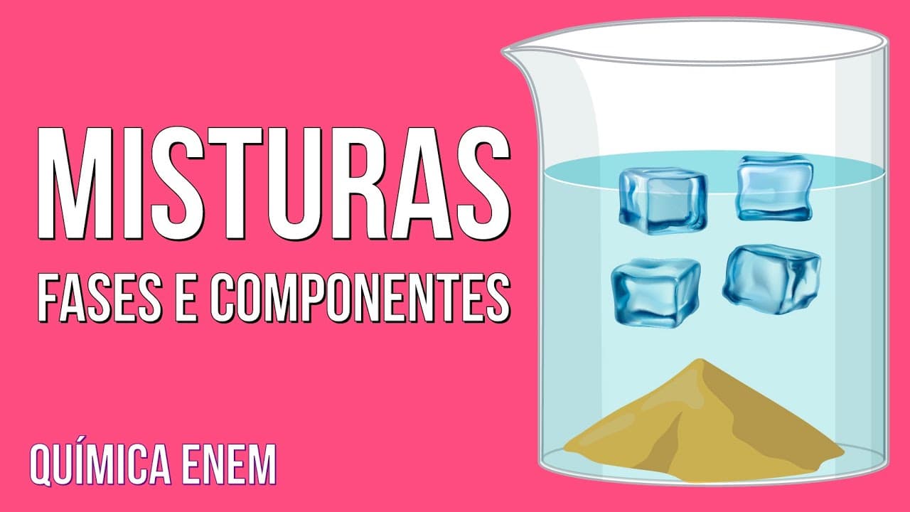 Thumbnail: MISTURAS: fases e componentes | RESUMO DE QUÍMICA PARA O ENEM