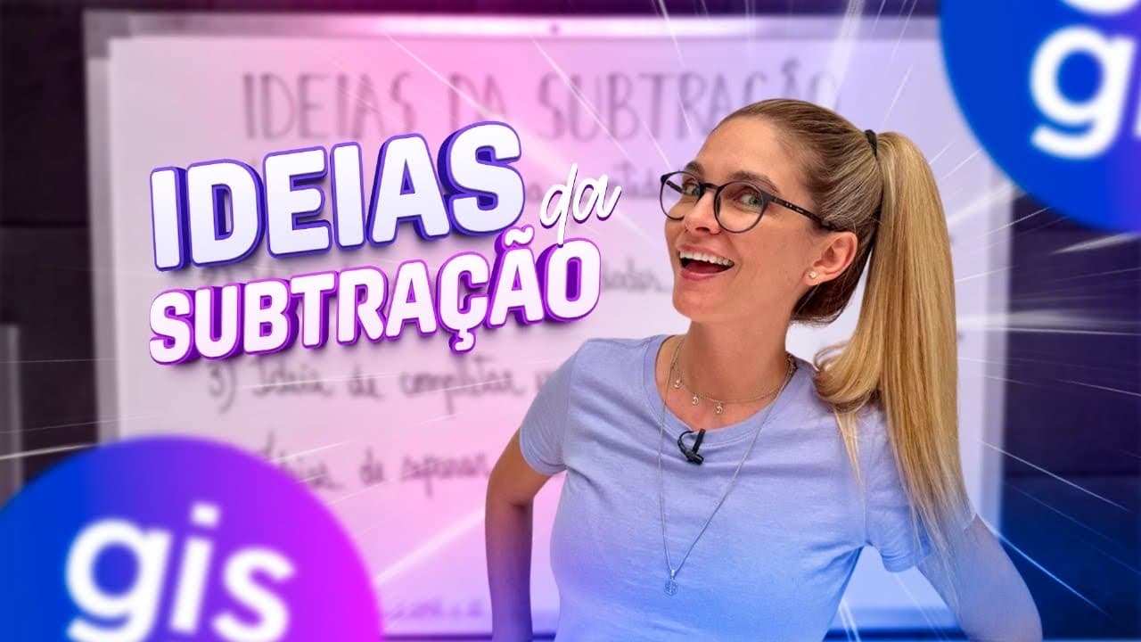 Thumbnail: AS 4 IDEIAS DA SUBTRAÇÃO QUE VOCÊ PRECISA DOMINAR 🧠