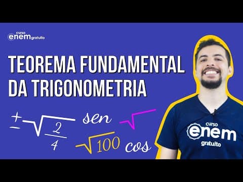Thumbnail da aula: TRIGONOMETRIA: relações trigonométricas do triângulo retângulo | RESUMO DE MATEMÁTICA PARA O ENEM