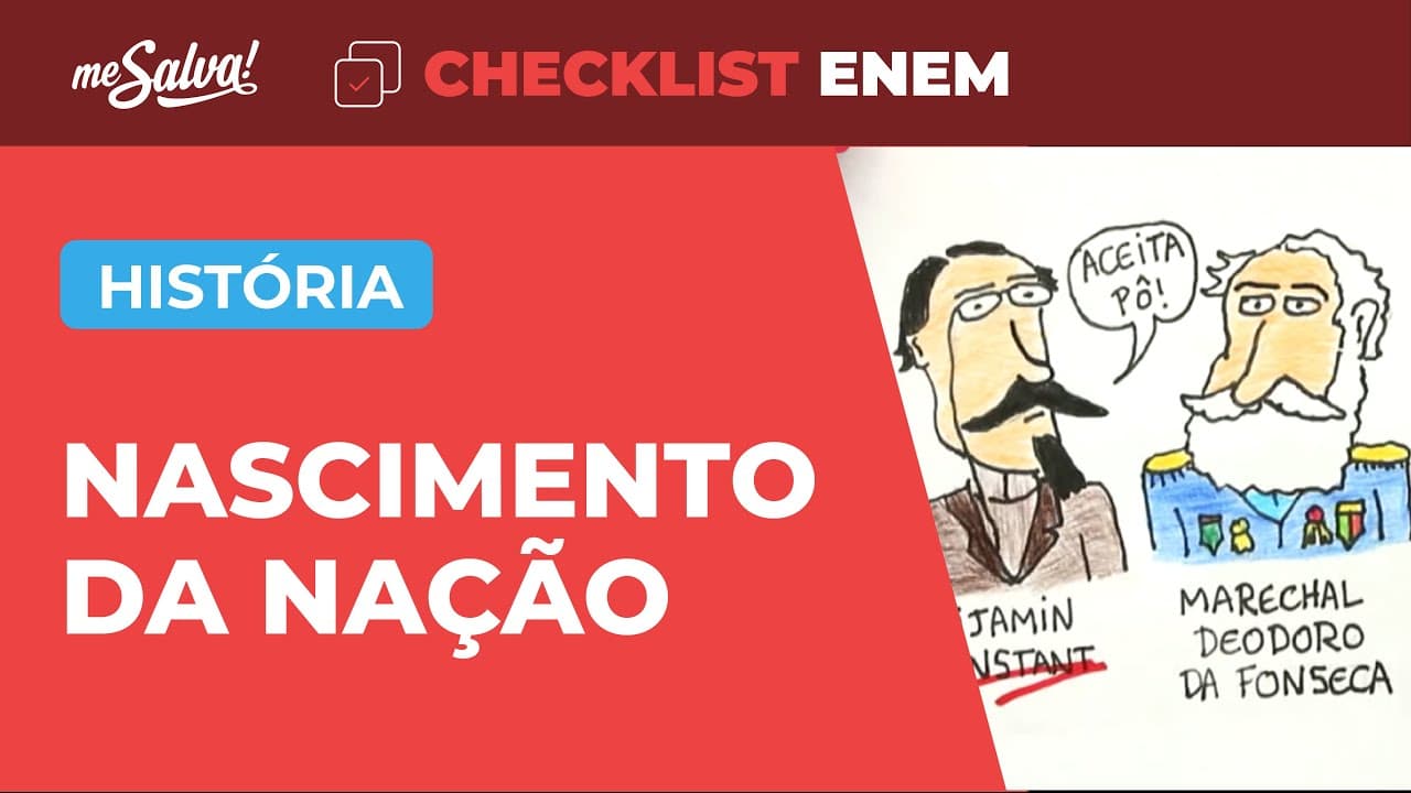 Thumbnail: A Proclamação da República - História | Checklist ENEM | Me Salva!