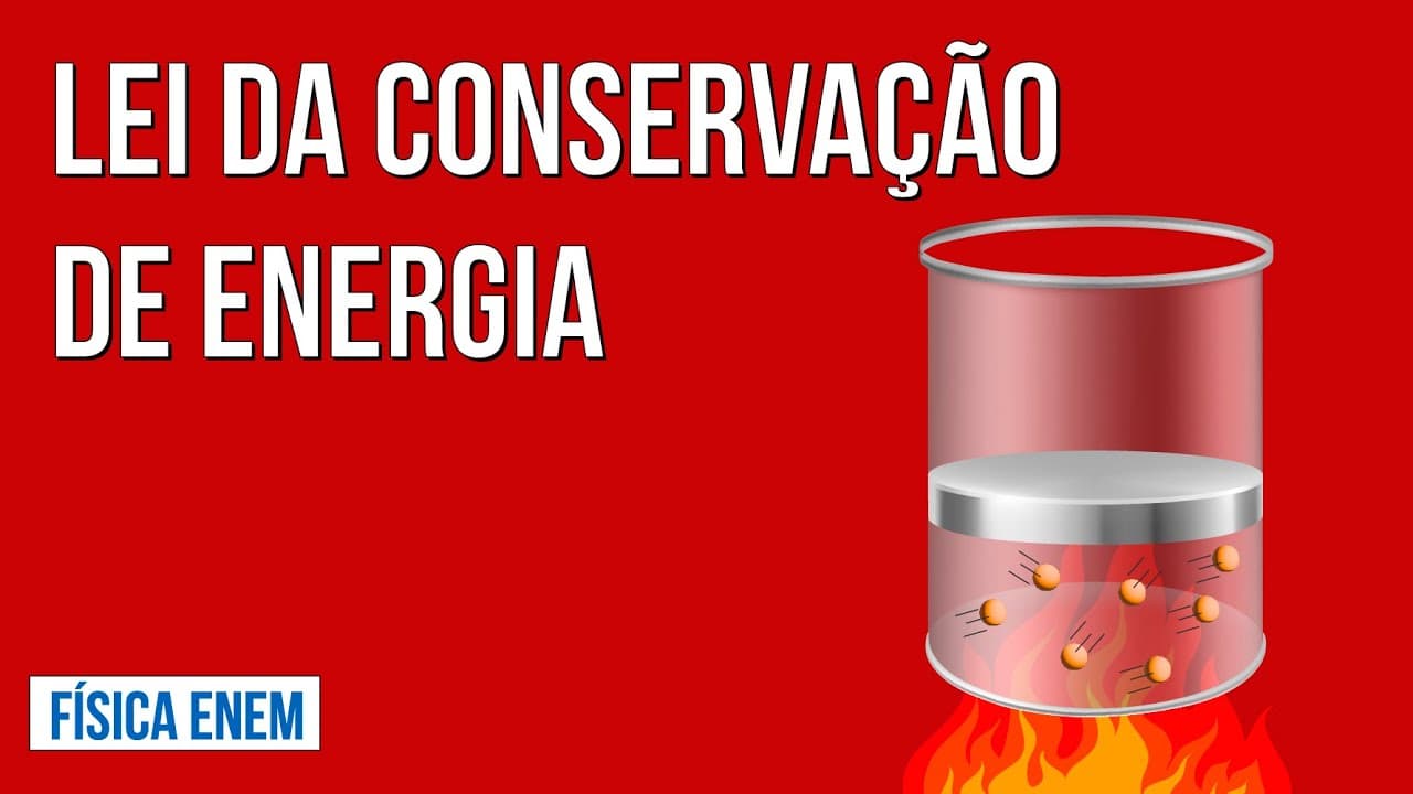 Thumbnail: LEI DA CONSERVAÇÃO DE ENERGIA | Resumo de Física para o Enem. Professor Otávio Seco