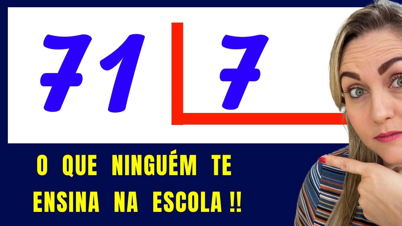 Thumbnail: 🤔APRENDA AGORA COMO FAZER DIVISÃO!! Matemática básica todo dia.📚🚀
