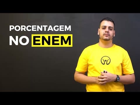 Thumbnail da aula: Porcentagem no Enem - Brasil Escola