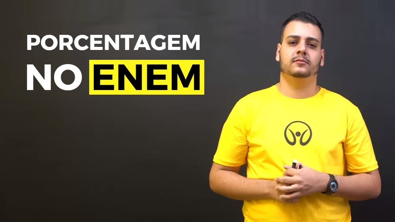 Thumbnail: Porcentagem no Enem - Brasil Escola