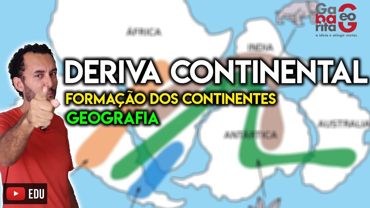 Thumbnail: Deriva Continental | Formação dos continentes| Geografia| Pangeia