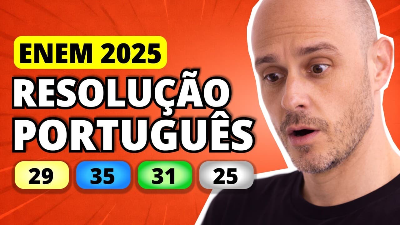 Thumbnail: ENEM 2025 Linguagens – Questão 29 | Margot Robbie foi criticada por “não ser bonita o suficiente”