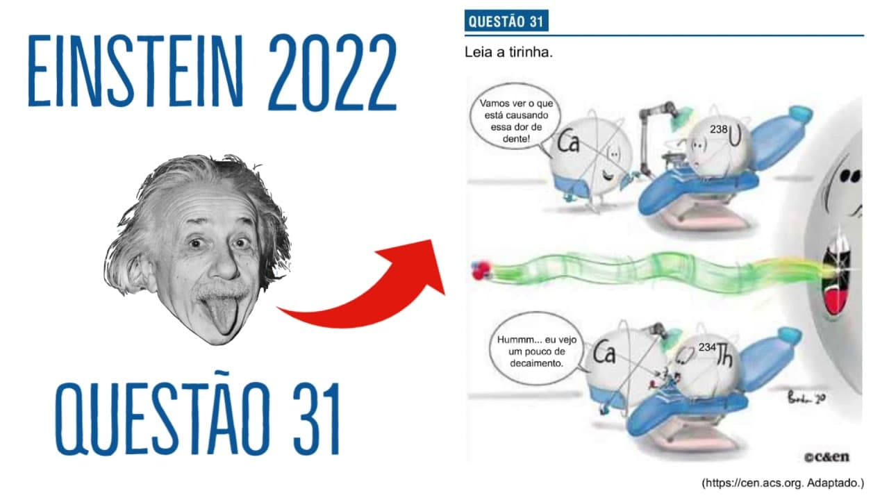 Thumbnail: EINSTEIN 2022 | QUESTÃO 31