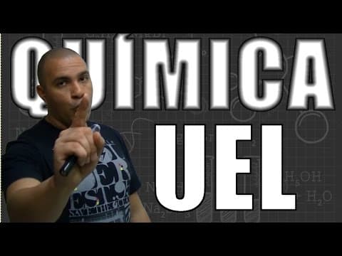 Thumbnail da aula: [Questão Comentada] - UEL - Tema: TERMOQUÍMICA + ESTEQUIOMETRIA