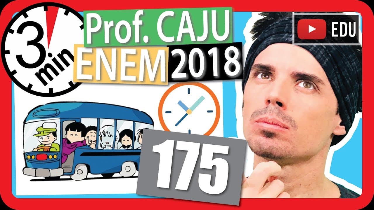 Thumbnail: 🏃ENEM 2018 🎯 RAPIDINHA Questão 175 - Probabilidade
