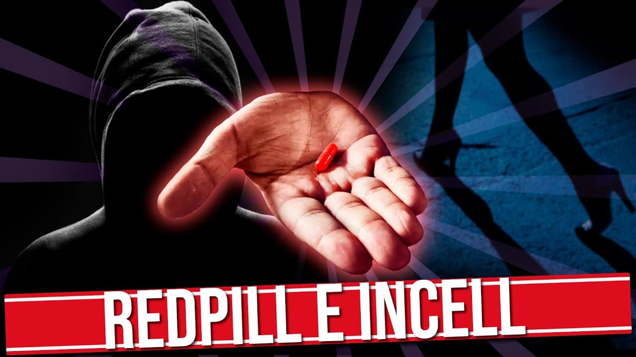 Thumbnail: O QUE É RED PILL E INCEL?