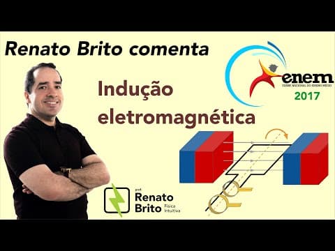 Thumbnail da aula: ENEM 2017 | Para demonstrar o processo de transformação de energia mecânica em elétrica