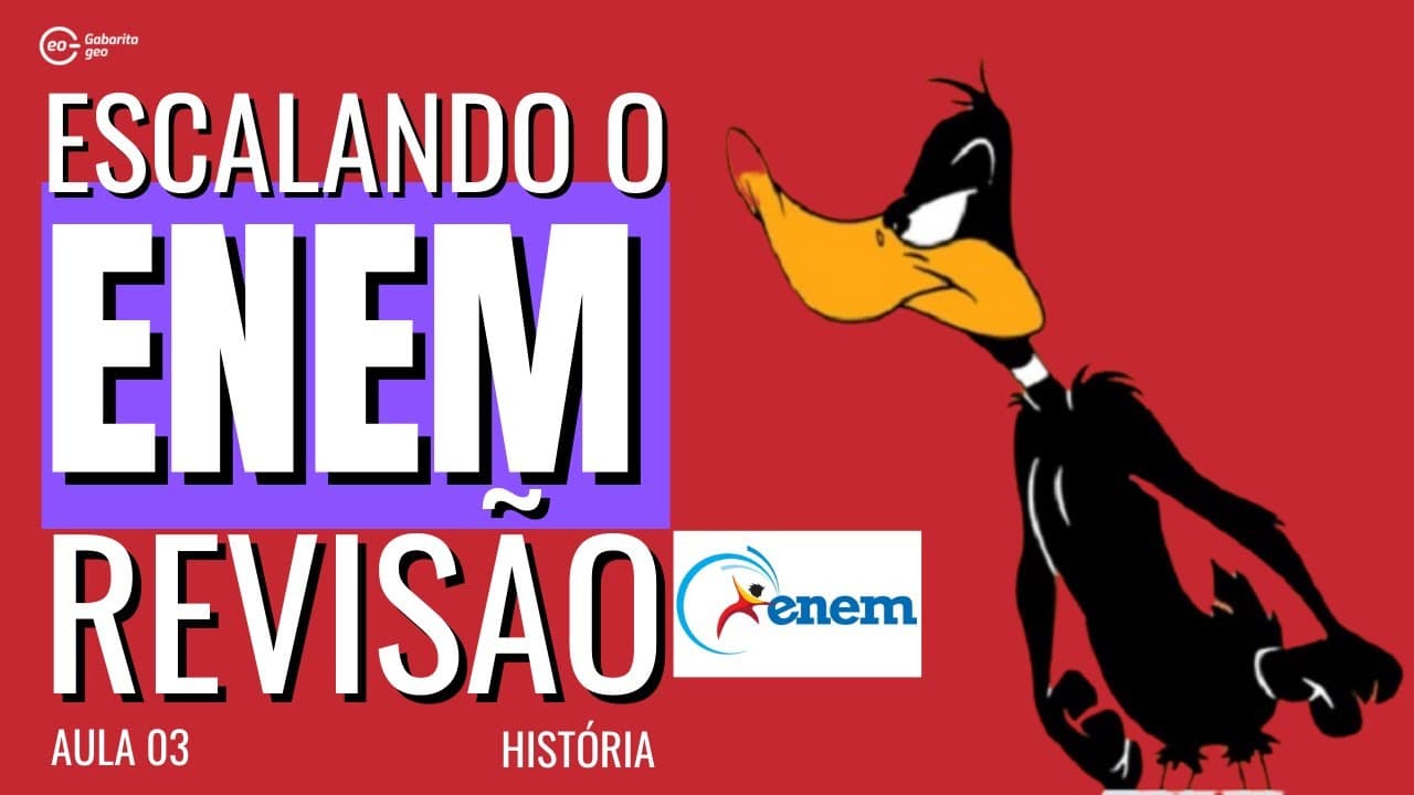 Thumbnail: REVISÃO DE HISTÓRIA | ENEM 2021 | CORREÇÃO DE QUESTÕES | HISTÓRIA