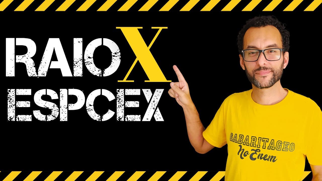 Thumbnail: TUDO SOBRE A ESPCEX | o QUE ESTUDAR | GEOGRAFIA |