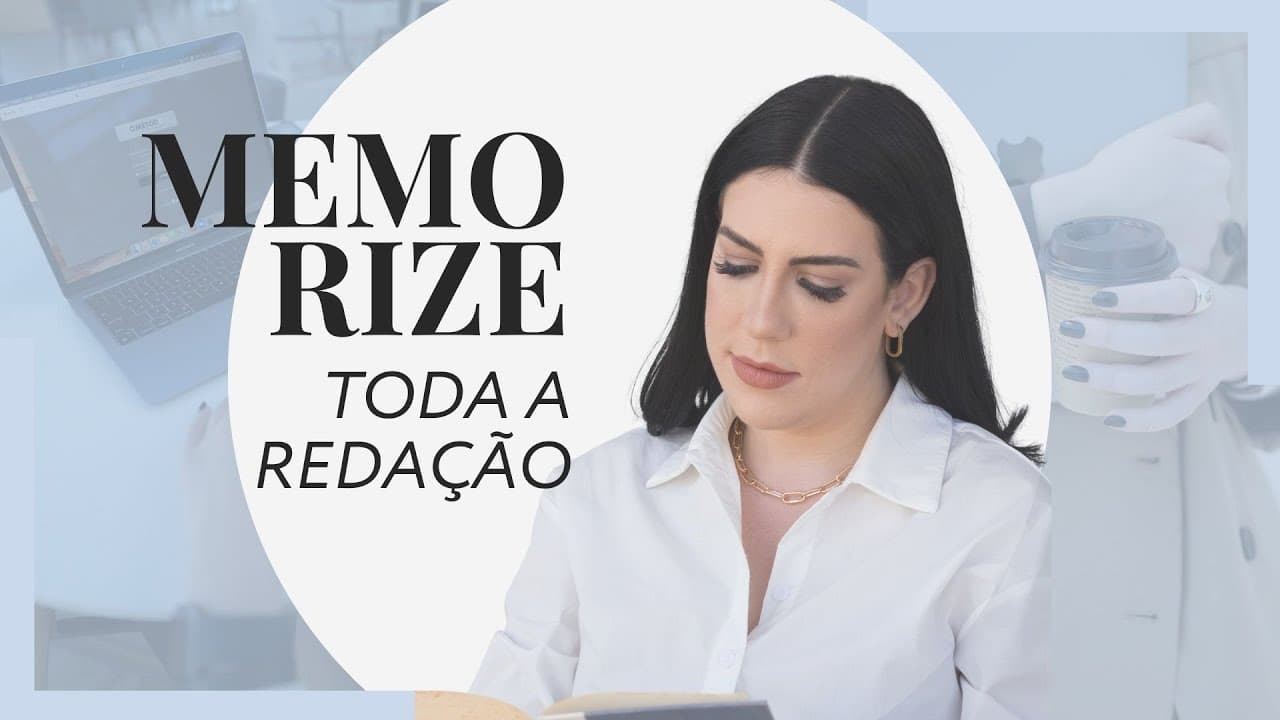 Thumbnail: NÃO TENHA UM BRANCO NA REDAÇÃO - Como não esquecer no dia do ENEM