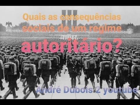 Thumbnail da aula: Redação Uerj 2021: Quais as consequências sociais de um regime autoritário?