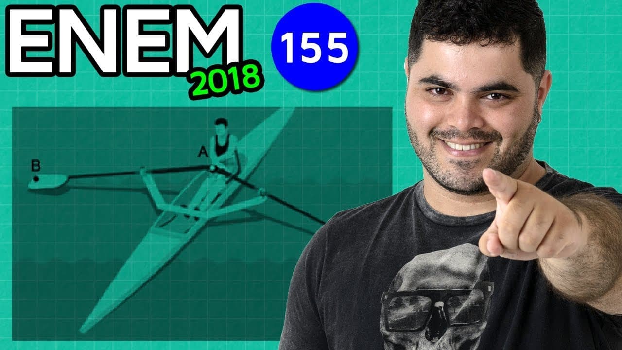Thumbnail: 🔥 ENEM 2018 Matemática 155 👉🏻 Remo de Assento Deslizante e Classificação de Triângulos