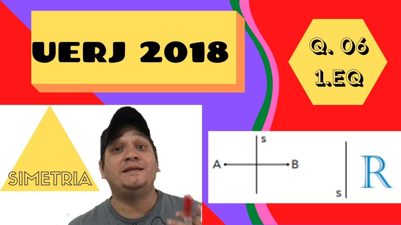 Thumbnail: UERJ 2018 Q  06 1  EQ - Matemática Simetria - R