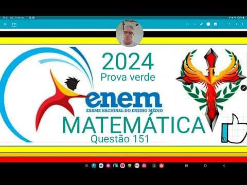 Thumbnail da aula: ENEM 2024 MATEMÁTICA questão 151,Um artesão utiliza dois tipos de componentes, X e Y, nos enfeites