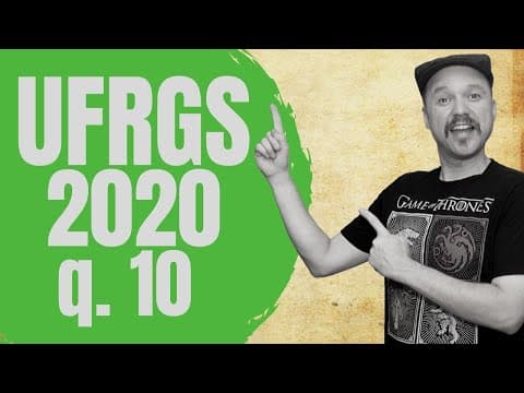 Thumbnail da aula: História: UFRGS 2020 [q. 10]