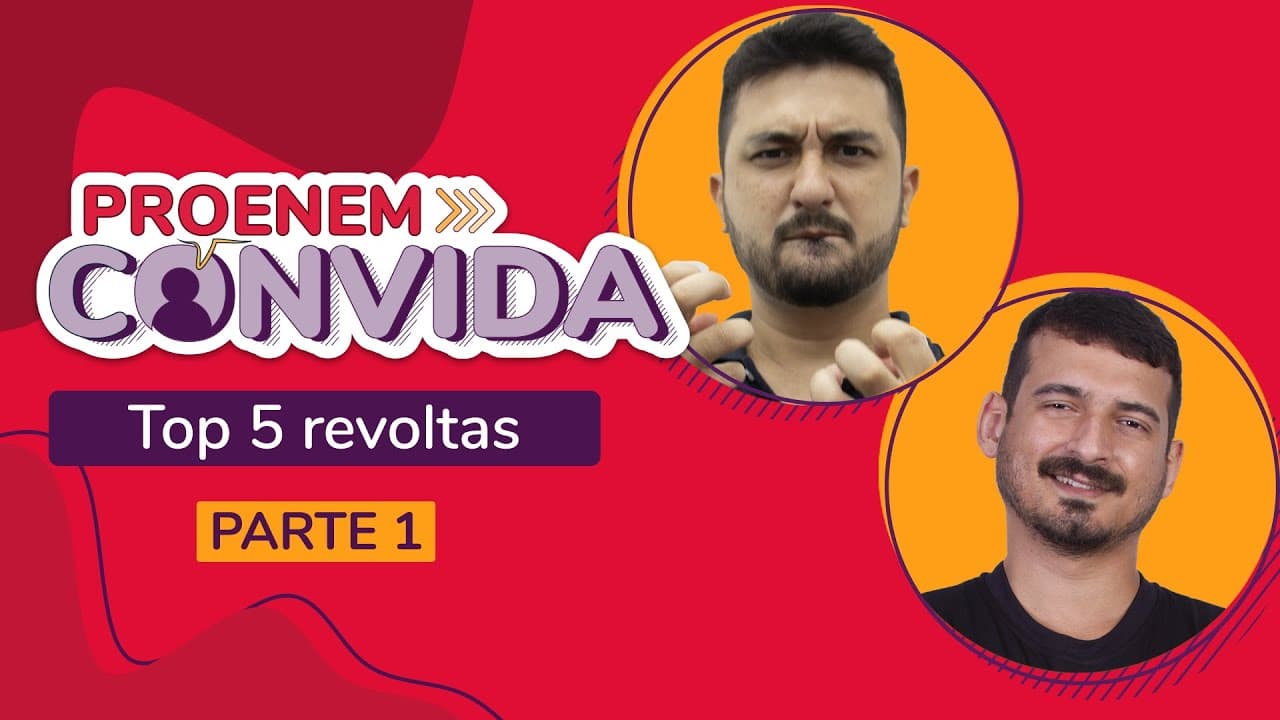 Thumbnail: TOP 5 Revoltas com Vítor Soares - Parte 1 | ProEnem Convida