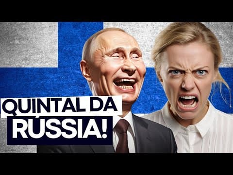 Thumbnail da aula: FINLÂNDIA sempre foi da RÚSSIA | Geopolítica |