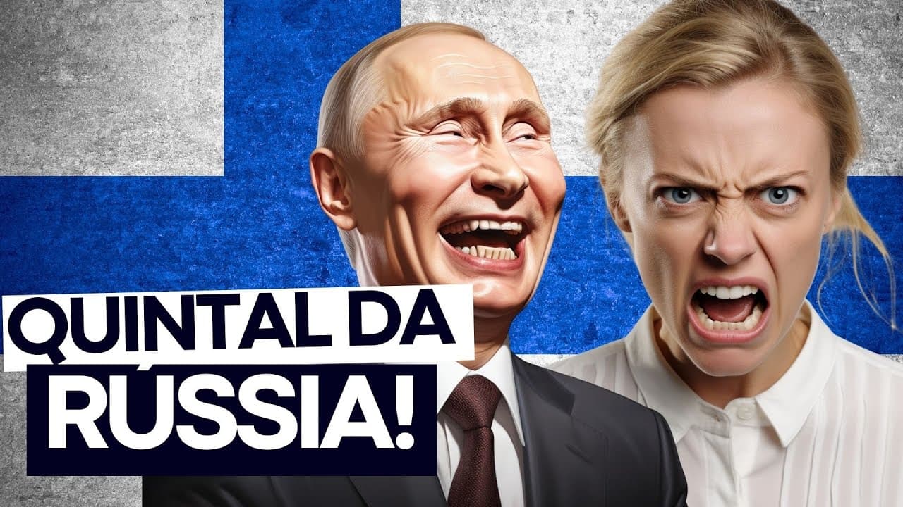 Thumbnail: FINLÂNDIA sempre foi da RÚSSIA | Geopolítica |